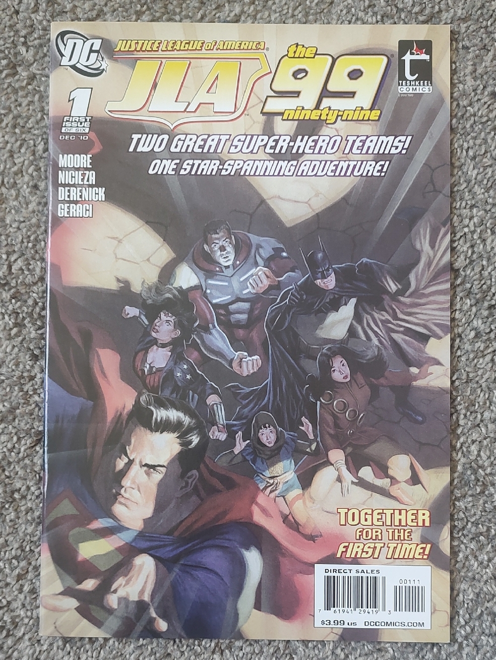 FREE With Purchase - DC Comics JLA/The 99 First Issue December 2010
